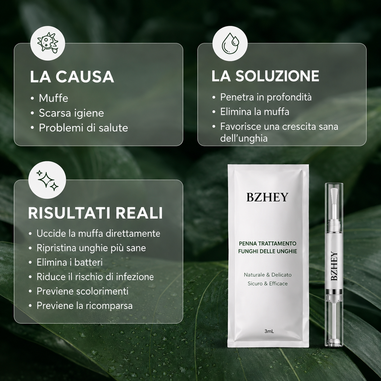 Penna per la cura delle unghie